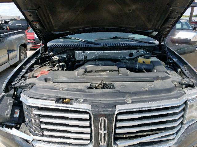 5LMJJ2HT7FEJ10902 - 2015 LINCOLN NAVIGATOR BLACK photo 7