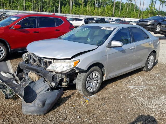 4T1BF1FK8CU062373 - 2012 TOYOTA CAMRY BASE SILVER photo 2