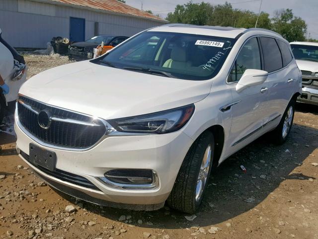 5GAEVAKW1JJ135208 - 2018 BUICK ENCLAVE ES WHITE photo 2