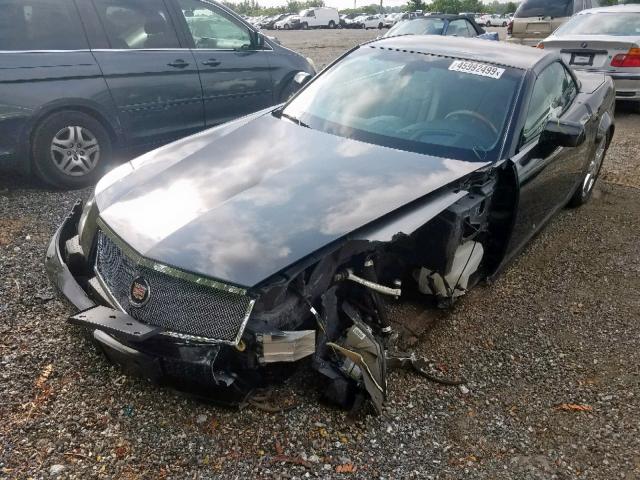 1G6YV36A985601124 - 2008 CADILLAC XLR BLACK photo 2