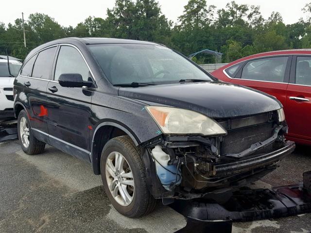 5J6RE3H72AL027514 - 2010 HONDA CR-V EXL BLACK photo 1