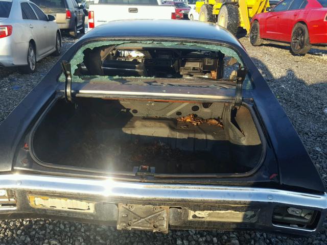 136370B230585 - 1970 CHEVROLET CHEVELL BLACK photo 10