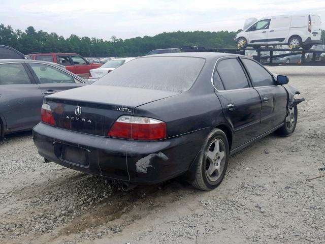 19UUA56732A002131 - 2002 ACURA 3.2TL BLACK photo 4