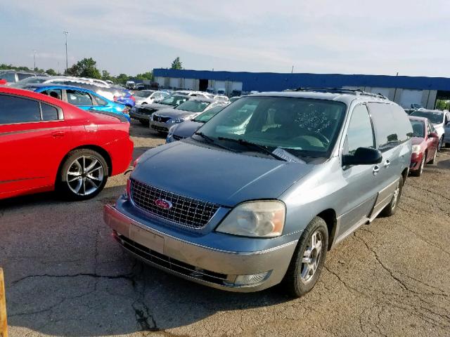 2FMZA58204BA54826 - 2004 FORD FREESTAR L BLUE photo 2