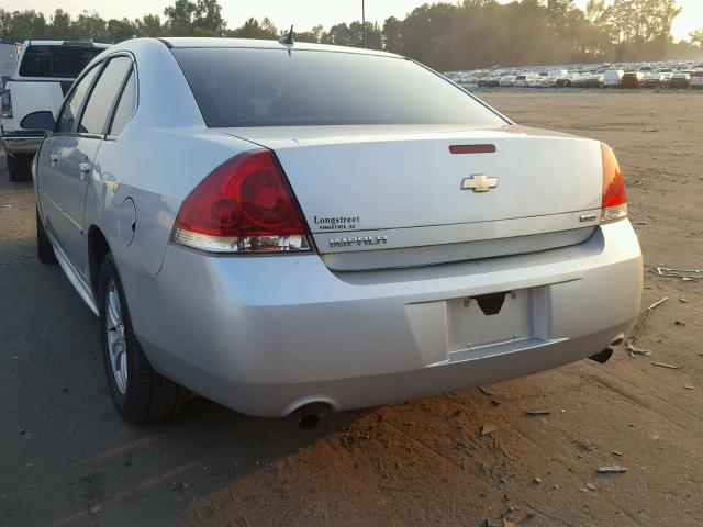 2G1WA5E31E1121146 - 2014 CHEVROLET IMPALA LIM SILVER photo 3