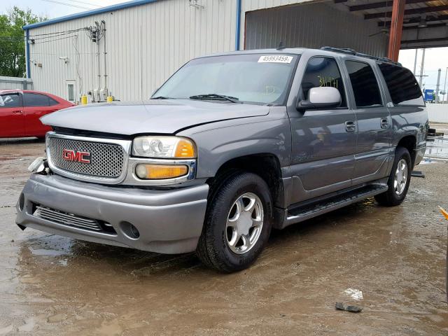 1GKFK66U56J168130 - 2006 GMC YUKON XL D GRAY photo 2