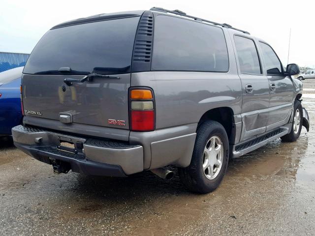 1GKFK66U56J168130 - 2006 GMC YUKON XL D GRAY photo 4