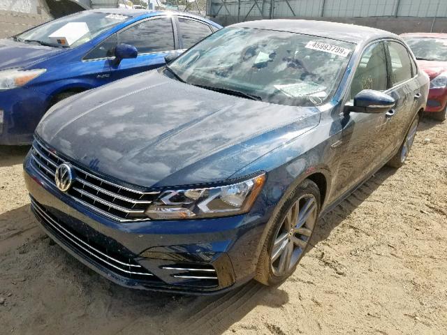 1VWAA7A32JC013509 - 2018 VOLKSWAGEN PASSAT S BLUE photo 2