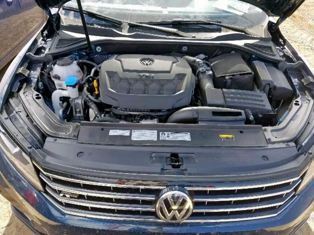 1VWAA7A32JC013509 - 2018 VOLKSWAGEN PASSAT S BLUE photo 7