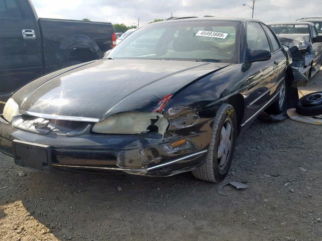 2G1WW12M8X9220638 - 1999 CHEVROLET MONTE CARL შავი ფოტო 2