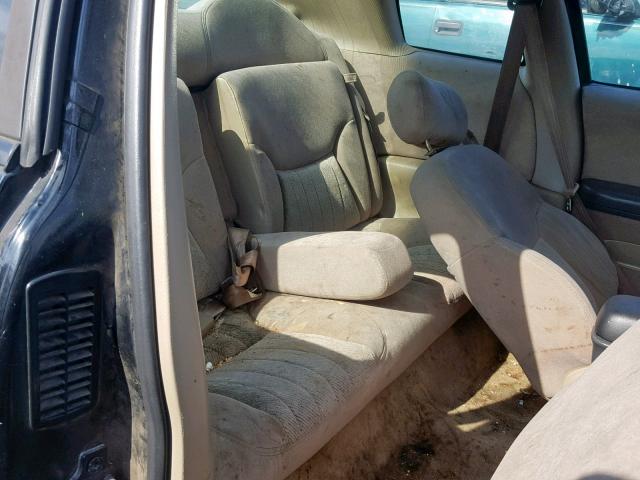 2G1WW12M8X9220638 - 1999 CHEVROLET MONTE CARL შავი ფოტო 6