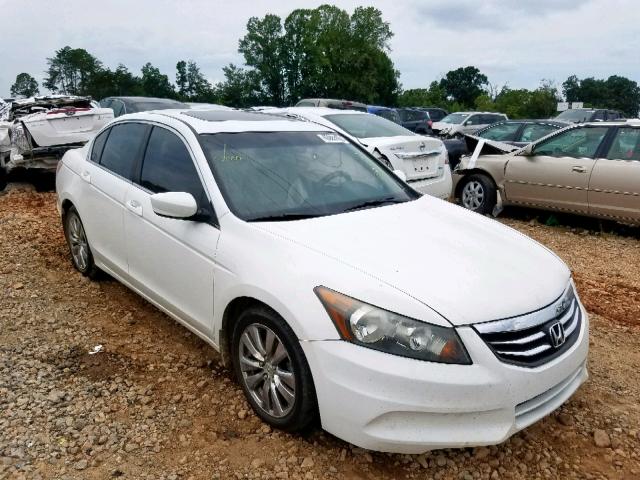 1HGCP2F85BA027176 - 2011 HONDA ACCORD EXL WHITE photo 1