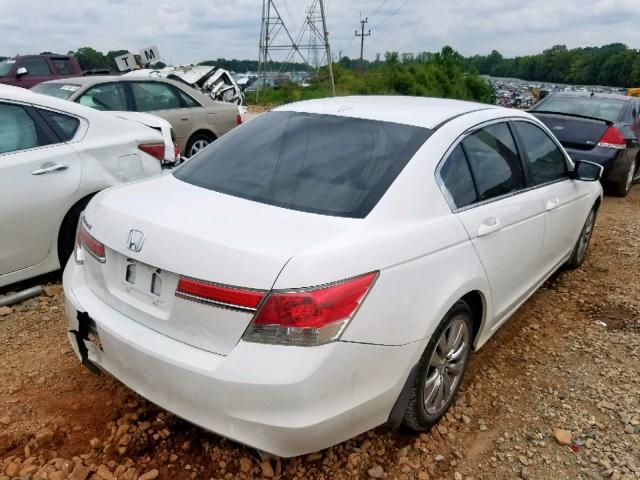 1HGCP2F85BA027176 - 2011 HONDA ACCORD EXL WHITE photo 4