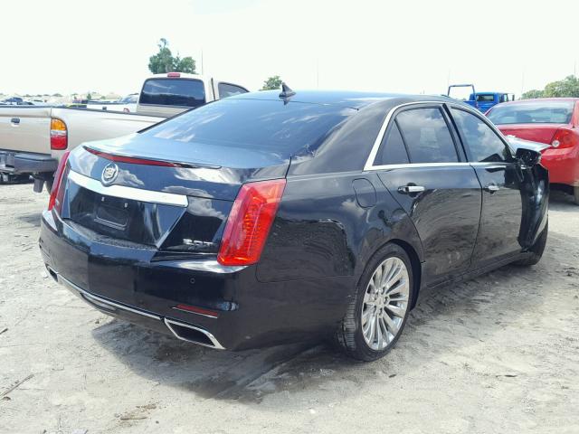 1G6AR5SX9E0162253 - 2014 CADILLAC CTS LUXURY BLACK photo 4