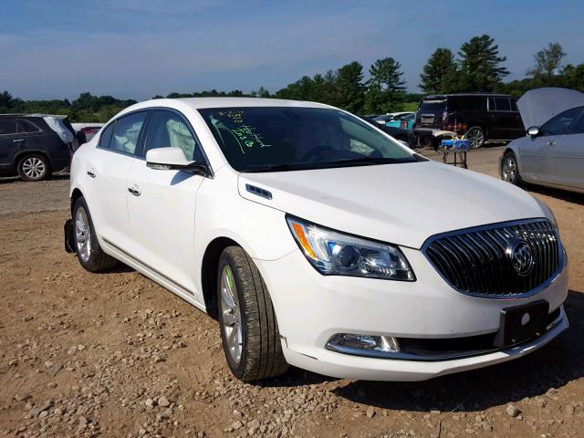 1G4GB5G31GF211748 - 2016 BUICK LACROSSE WHITE photo 1