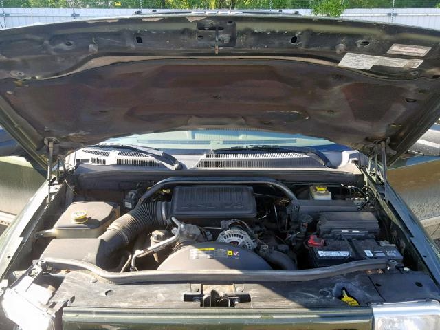 1J8HG48N76C297399 - 2006 JEEP COMMANDER GREEN photo 7