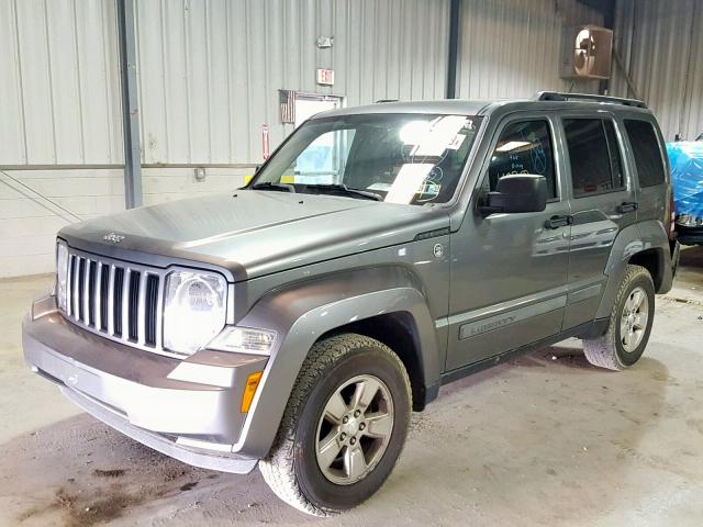 1C4PJMAK3CW144503 - 2012 JEEP LIBERTY SP SILVER photo 2