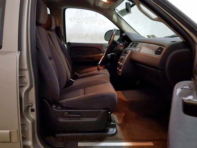 1GNFK16399J108322 - 2009 CHEVROLET SUBURBAN K SILVER photo 5