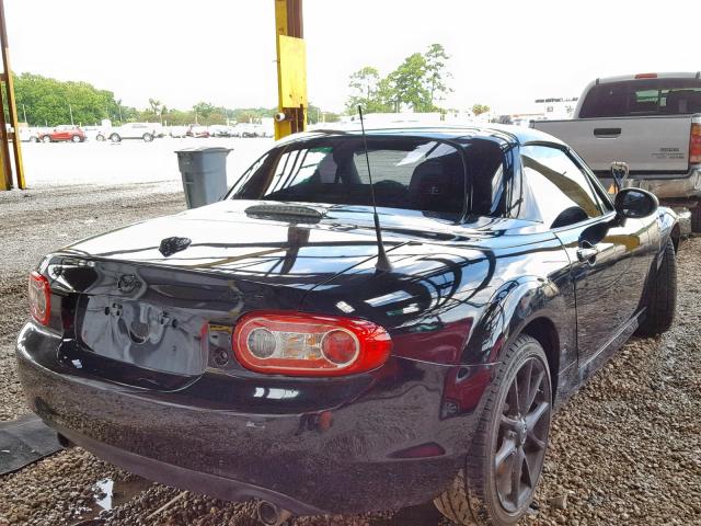 JM1NC2FF5A0208171 - 2010 MAZDA MX-5 MIATA BLACK photo 4