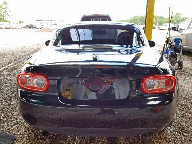 JM1NC2FF5A0208171 - 2010 MAZDA MX-5 MIATA BLACK photo 6