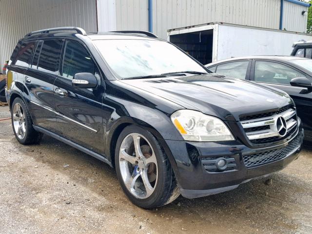 4JGBF71E77A103538 - 2007 MERCEDES-BENZ GL 450 4MA BLACK photo 1