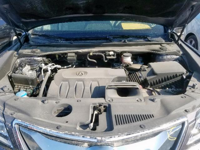 5J8TB4H59HL800578 - 2017 ACURA RDX TECHNO GRAY photo 7