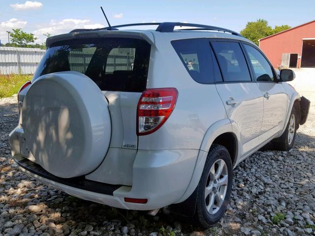 2T3DF4DV4AW070885 - 2010 TOYOTA RAV4 LIMIT WHITE photo 4