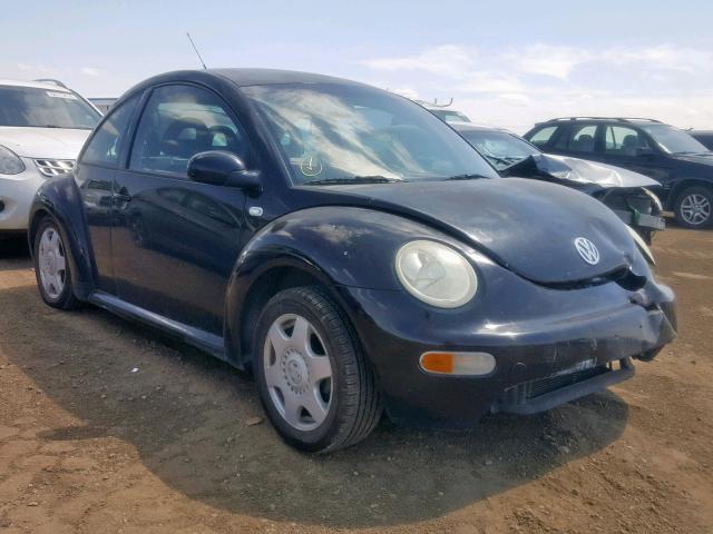 3VWCB21C91M452777 - 2001 VOLKSWAGEN NEW BEETLE შავი ფოტო 1