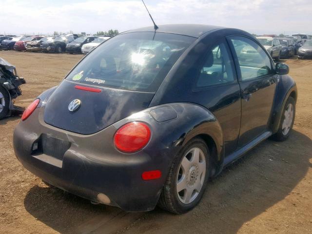 3VWCB21C91M452777 - 2001 VOLKSWAGEN NEW BEETLE შავი ფოტო 4