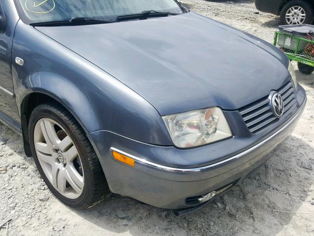 3VWSE69M14M014542 - 2004 VOLKSWAGEN JETTA GLS GRAY photo 9