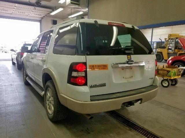 1FMEU74E06UB44542 - 2006 FORD EXPLORER E WHITE photo 3