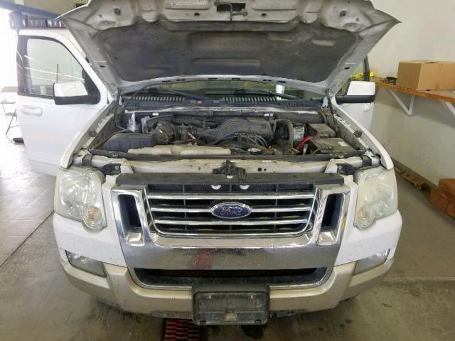 1FMEU74E06UB44542 - 2006 FORD EXPLORER E WHITE photo 7