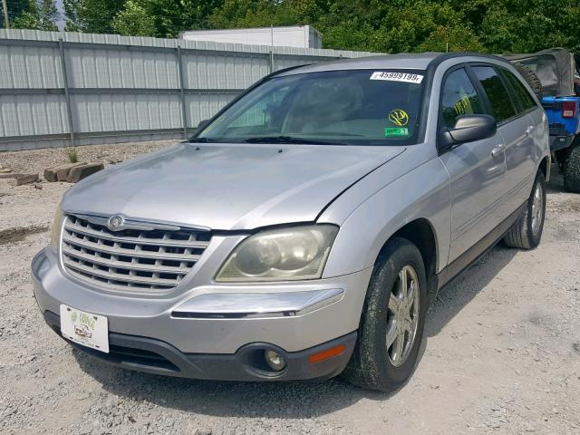 2C8GM68424R500555 - 2004 CHRYSLER PACIFICA SILVER photo 2
