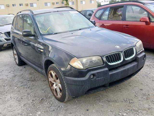 WBXPA93454WA65191 - 2004 BMW X3 3.0I BLACK photo 1