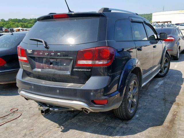 3C4PDCGG9FT621580 - 2015 DODGE JOURNEY CR BLACK photo 4