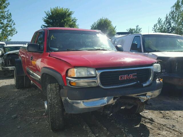 1GTHC29U91E294000 - 2001 GMC SIERRA C25 RED photo 1