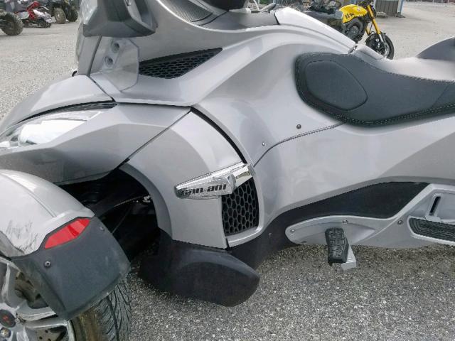 2BXJBWC17AV000534 - 2010 CAN-AM SPYDER ROA SILVER photo 7