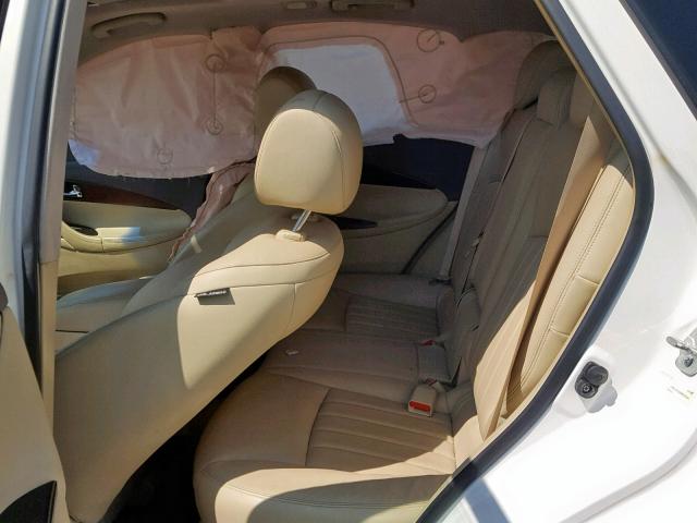 JNKAJ09E88M302641 - 2008 INFINITI EX35 BASE WHITE photo 6