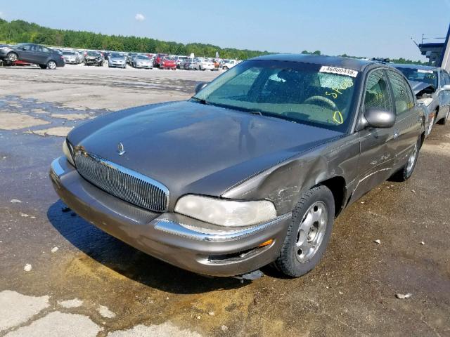 1G4CW52KXY4124042 - 2000 BUICK PARK AVENU BEIGE photo 2