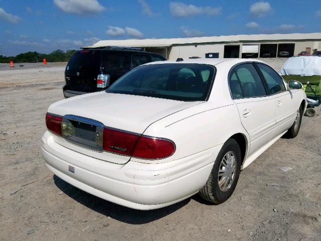 1G4HP52K84U198864 - 2004 BUICK LESABRE CU WHITE photo 4