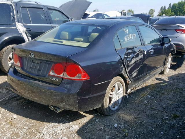 2HHFD56757H200844 - 2007 ACURA CSX PREMIU BLACK photo 4