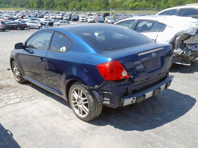 JTKDE177850063293 - 2005 TOYOTA SCION TC ლურჯი ფოტო 3