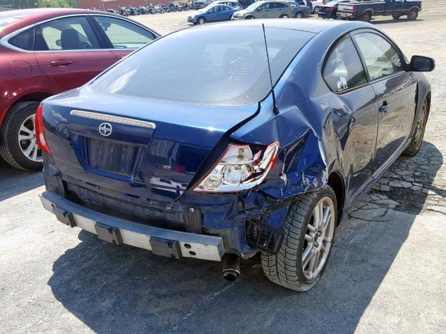 JTKDE177850063293 - 2005 TOYOTA SCION TC ლურჯი ფოტო 4