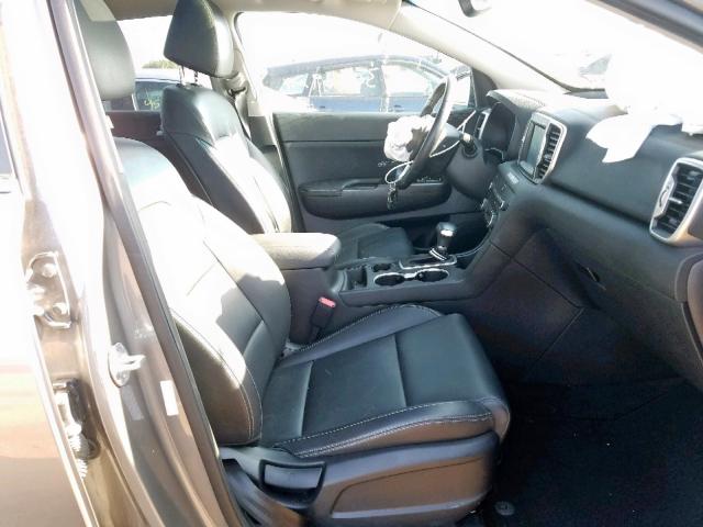 KNDPN3AC2H7239319 - 2017 KIA SPORTAGE E GRAY photo 5