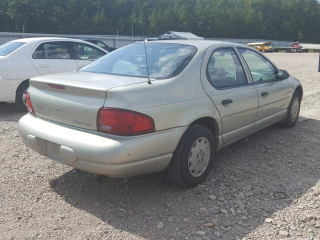 1P3EJ46CXXN532347 - 1999 PLYMOUTH BREEZE BAS GRAY photo 4