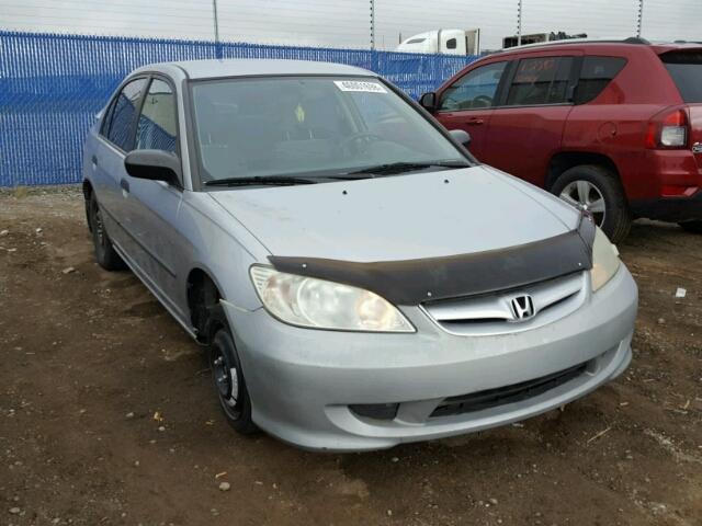 2HGES16315H030085 - 2005 HONDA CIVIC DX V SILVER photo 1