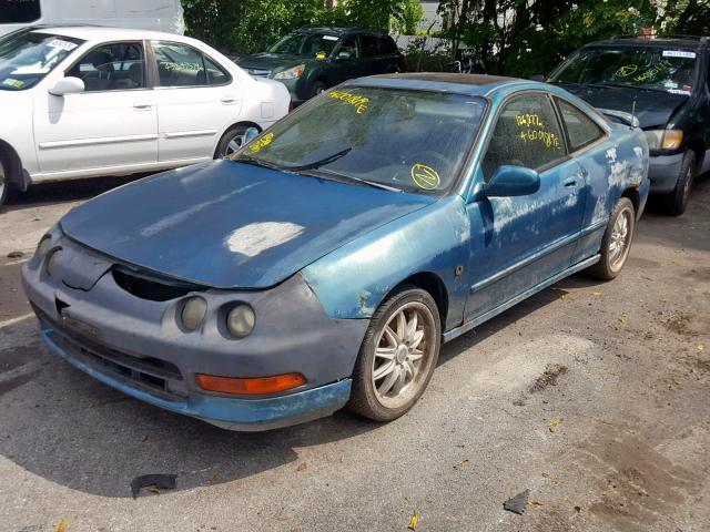 JH4DC4356RS038243 - 1994 ACURA INTEGRA LS TURQUOISE photo 2