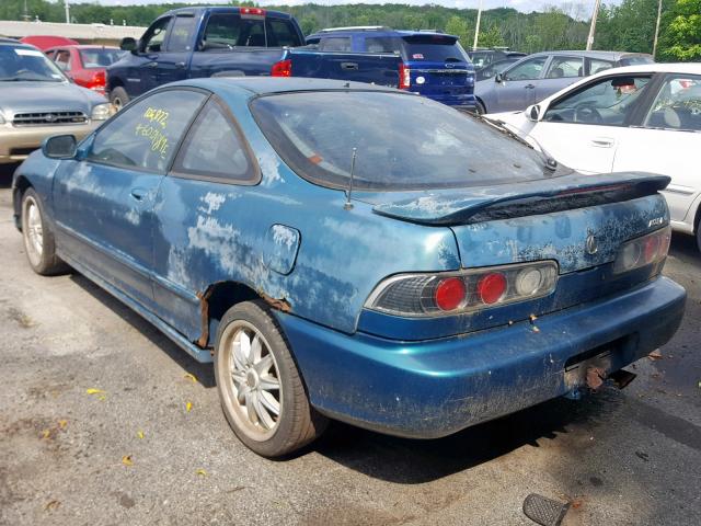 JH4DC4356RS038243 - 1994 ACURA INTEGRA LS TURQUOISE photo 3