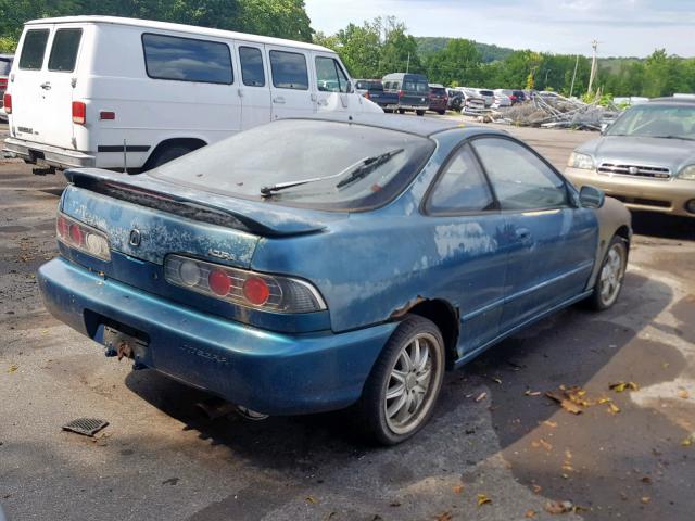 JH4DC4356RS038243 - 1994 ACURA INTEGRA LS TURQUOISE photo 4