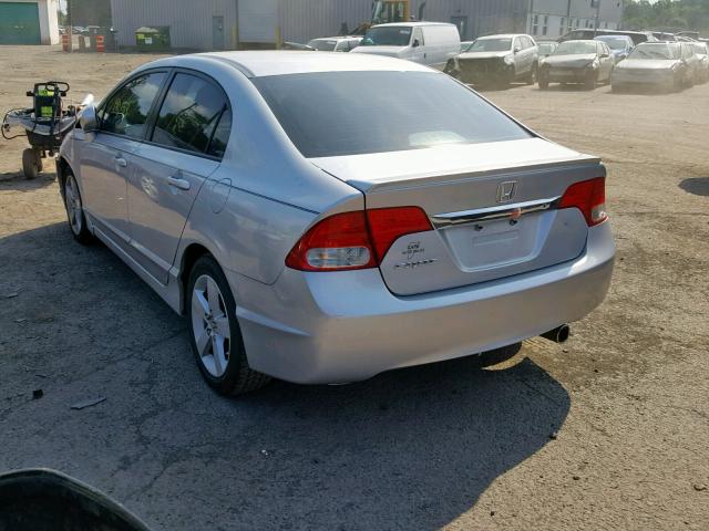 2HGFA1F63AH527277 - 2010 HONDA CIVIC LX-S فضي صورة 3